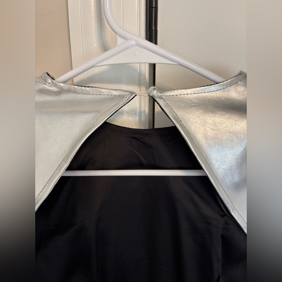 Amy Lynn metallic faux-leather mini dress - Picture 9 of 10